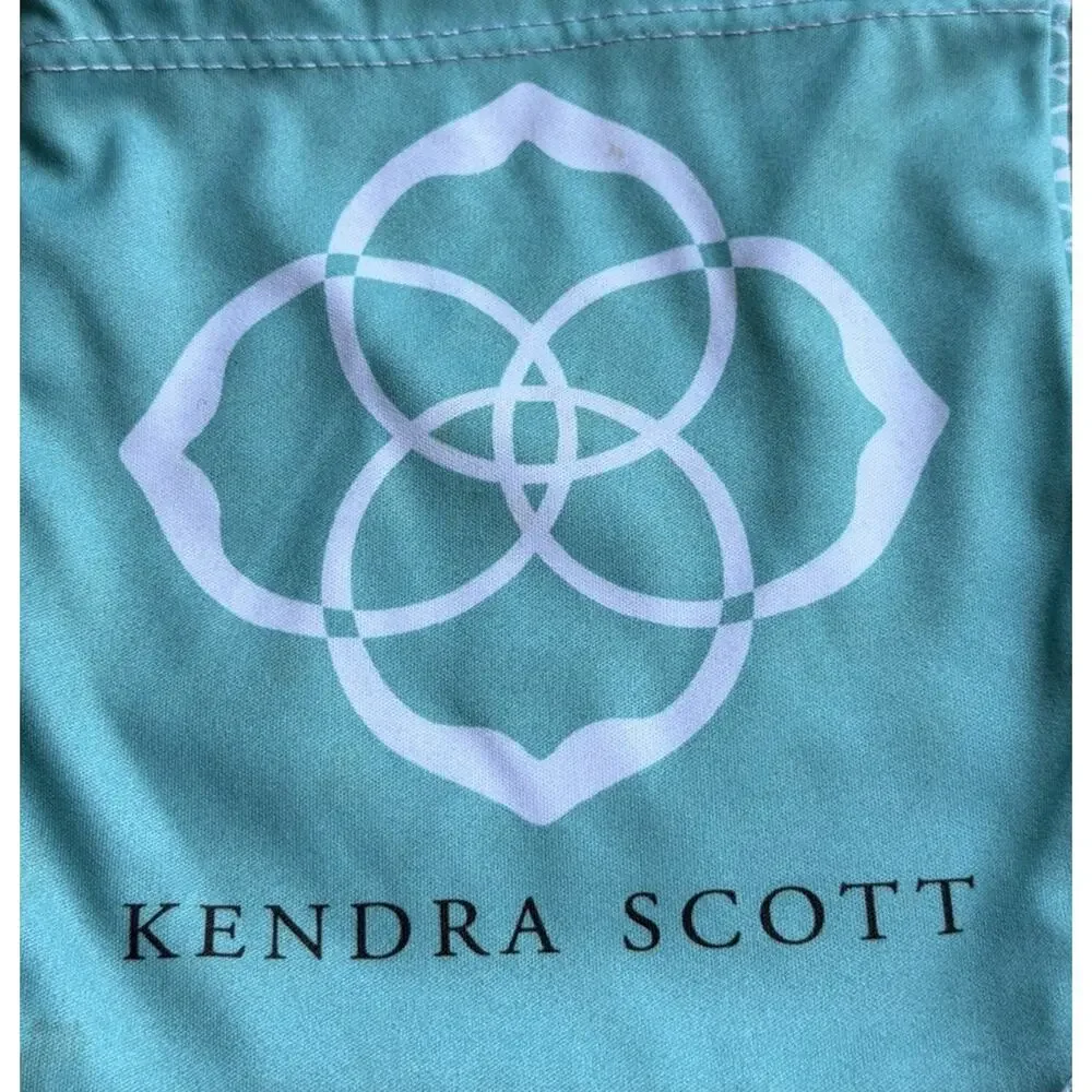 Kendra Scott Authentic Jewelry Pouch Travel Storage Gift Replacement Dust Bag